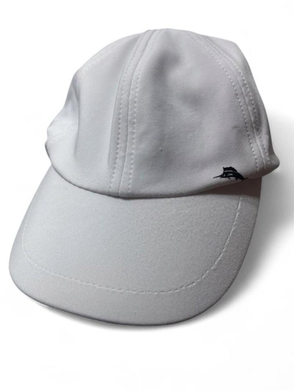 White Performance Hat Fishing Hat Adjustable Cap Fishing Outdoor Sun Hat